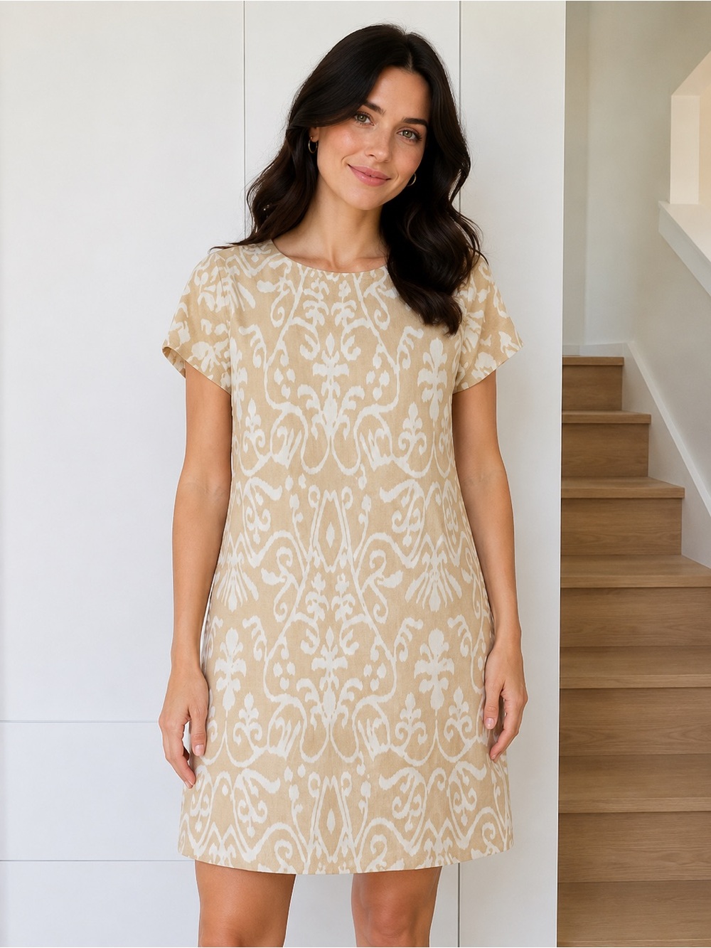 Sheridan French Elizabeth Cotton Shift Dress